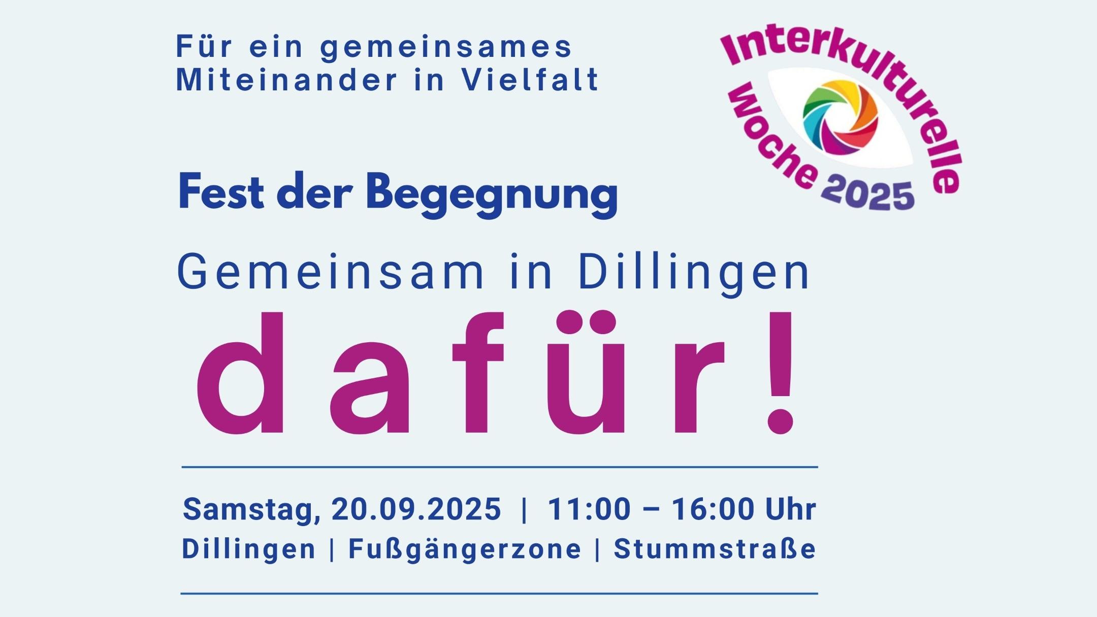 Gemeinsam in Dillingen (Instagram Post)